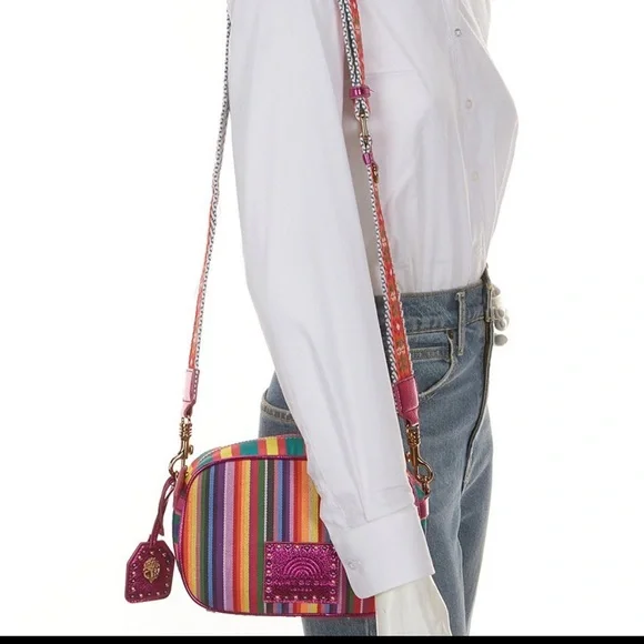 Kurt Geiger Multicolor Striped Crossbody Bag - Picture 4 of 4